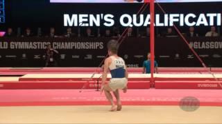 LYMPANOVNOS Christos GRE - 2015 Artistic Worlds - Qualifications Floor Exercise