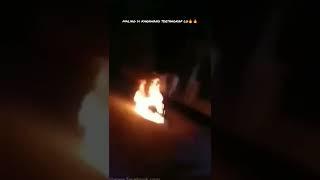 maling.motor di bakar warga di karawang