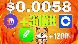 BABY DOGECOIN KRAKEN और ROBINHOOD पर LISTING BRAKING NEWS TODAY PRICE PREDICTION