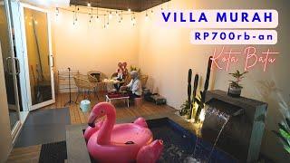 Villa 700rb an dengan PRIVATE POOL di Kota Batu  Villa DROKU