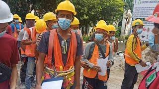 Latihan Evakuasi PT Karya Adji Indonusa 23 Oktober 2021