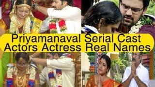 Priyamanaval Serial Cast Actor Actress Real Names  Tamil Serials  Sun Tv  Wandering Minds