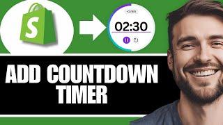 How To Add Countdown Timer To Shopify 2024 TUTORIAL