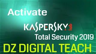 Activate Kaspersky Total Security 2019 with a valid License key 100% working 