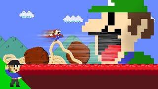 Super Mario Bros. but the floor is TOMATO SAUCE Extended version