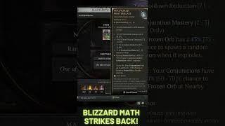 Blizzard Math Strikes Back #diablo4 #games #shorts