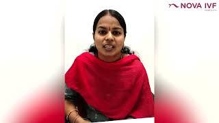 Success story of a patient treated for IVF by Dr Lakshmi Nova IVF Banjara Hills Hyderabad