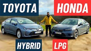 Honda Civic LPG vs Toyota Corolla Hybrid - Hangisi?