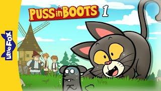 Puss in Boots 1  12 min  Poor Carabas Clever Cat  Stories for Kids  Fairy Tales   Little Fox