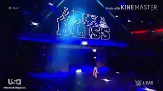 Alexa Bliss entrance on Raw 19th Feb 2018