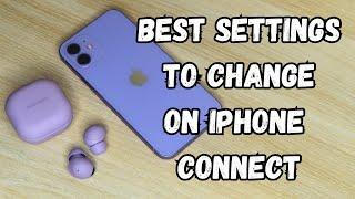 Best Settings to change on Galaxy Buds2 Pro Earbuds on iPhone Connect