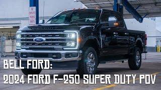 2024 Ford F-250 Super Duty SRW POV Test Drive