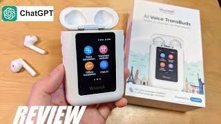 REVIEW Wooask TransBuds A8 Smart AI Translator TWS Earbuds Powered by ChatGPT?