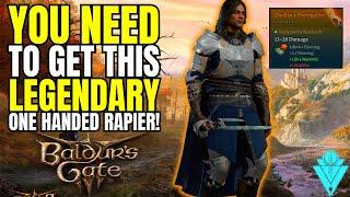 Baldurs Gate 3 The Best Legendary Weapon For A Duelist Build The Best Rapier