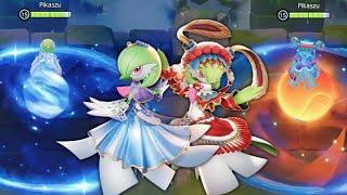 Gardevoir Battle Pass Holowear Comparison  Aurora Style vs Stage Style - Pokemon Unite