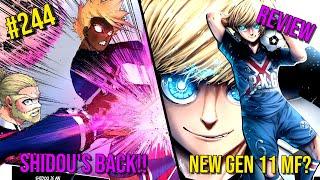 New Gen World XI?? - Shidou IS BACK  Blue Lock Chapter 244 Review