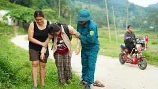 200 Days Ly Thi Binh 7 Months Pregnant had an Accident and Was Helped by a Kind Police Officer