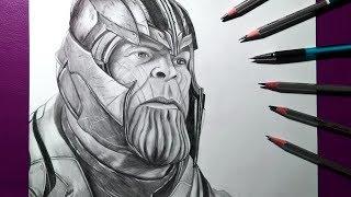 How to draw Thanos step by step  For beginners