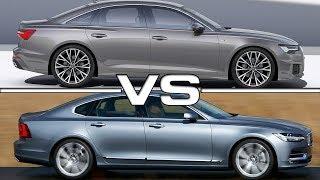 2019 Audi A6 vs 2018 Volvo S90