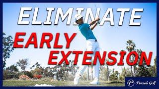 How to fix EARLY EXTENSION For Good  Downswing Drills