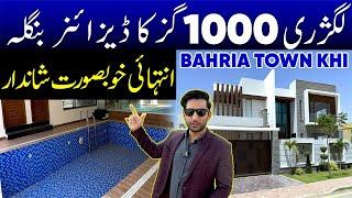 Precinct 7 1000 Sqyard Luxury Villa Available For Sale in Bahria town Karachi