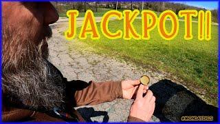 New Detectorist hits JACKPOT bucket lister found  Nokta Legend  Park Metal Detecting  Mondaydigs