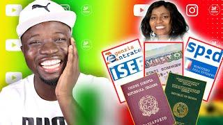 How to get Italian Visa Passport & Ghana Documents Abroad Explained