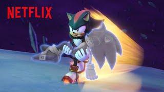 Shadow Saves Sonic?  Sonic Prime  Clip  Netflix Anime