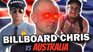 Billboard Chris VS Australian Thought Police