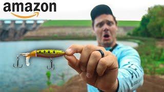 Fishing w AMAZONs Cheapest WHOPPER PLOPPER penny lure