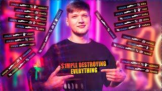 10 MINUTE OF S1MPLE DESTROYING EVERYTHING  S1MPLE HIGHLIGHTS CS 2023