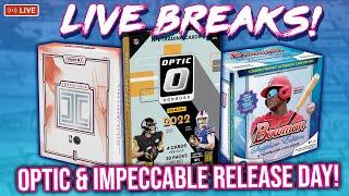 DOUBLE RELEASE DAY  Optic NFL  + Impeccable NBA + Bowman Sapphire + WWE & More RGL #1759-1770