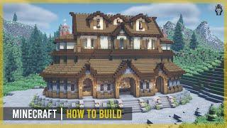 Minecraft How to Build a Mercenary Guild Tutorial