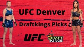 UFC Denver Draftkings Picks