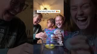 That wasnt very nice adorable baby cautions mom and sister #baby #babies #babiesofinstagram