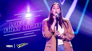 Sherina Evrard - Love At First Sight  Blind Auditions #2   The Voice van Vlaanderen  VTM