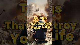 THINGS THAT DESTROY YOUR LIFE  #shorts #islam