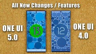 Samsung One UI 5.0 vs One UI 4.1 4.0 - 50+ Changes New Features and Hidden Features
