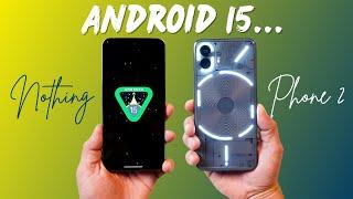 Nothing Phone 2 Gets Android 15 Update  Partial Screen Recording & New Features Explained 