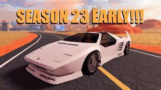 Reviewing the Season 23 Prizes EARLY in ROBLOX JAILBREAK