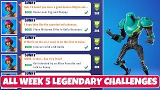 All Week 5 Legendary Quest Challenges Guide - Fortnite Chapter 2 Season 7