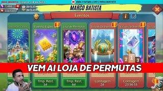 LORDS MOBILE LOJA DE PERMUTAS EVENTO TOP E ITENS RAROS PREPAREM SUAS GEMAS 