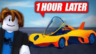 I Had 1 Hour To Buy The Manta in Roblox Jailbreak