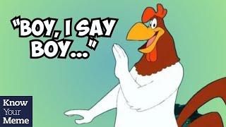 Who Is Foghorn Leghorn And Why Is He Ranting At Anime Characters In Memes?