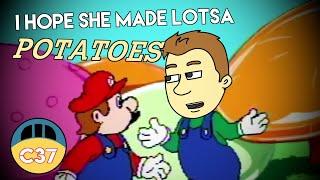 YTP Hotel Mario cutscenes but all nouns are replaced with POTATOES