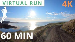 Virtual Running Videos For Treadmill With Music 4K  Virtual Run 60 Min