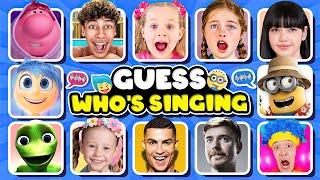 Guess The Meme & Who’S SINGING? Inside out 2Lay Lay King Ferran Salish Matter MrBeast lisa