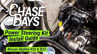 Power Steering Kit for Nissan Skyline R32 & R33 Install Guide