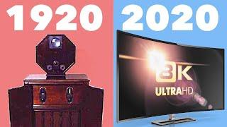 Evolution of Television 1920-2020 updated