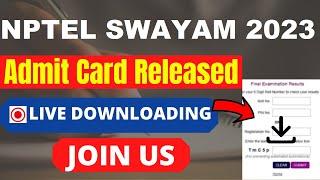 NPTEL SWAYAM 2023 Hall Ticket Out - How To Download NPTEL SWAYAM 2023 Admit Card Here